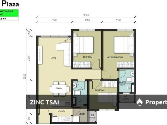Kiara Plaza {Save RM 84,000} 10 mins drive to Kajang MRT Station