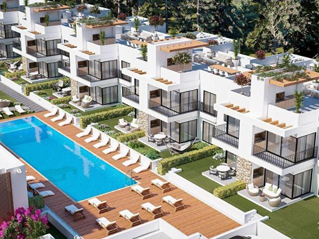 KIBRIS, İSKELE YALUSA HOMES'DA SATILIK 2+1 DUBLEKS DAİRE
