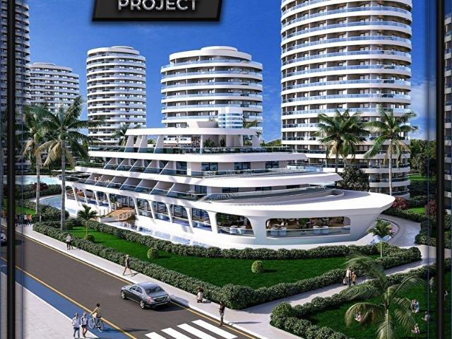 KIBRIS İSKELE'DE OCEAN LIFE YATIRIMLIK 1+0 DAİRE