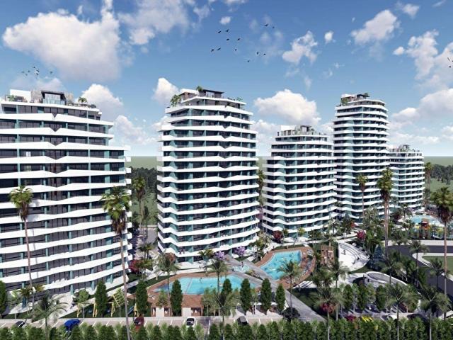 KIBRIS, İSKELE'DE SKY DELUXIA LIFE 1+1 SATILIK DAİRE