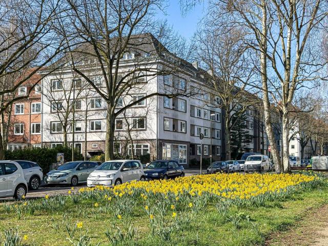 Kiel Düsternbrook vermietete Eigentumswohnung mit 3 Zimmern und Loggia