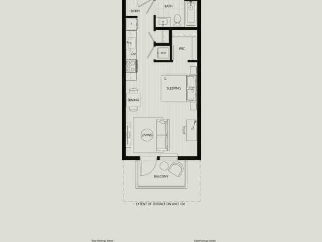 KILN Studio Apartment for Rent at 433 Lakewood Dr, Vancouver, BC V5L None Grandview Woodland