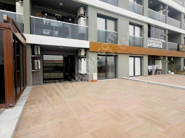 Kiralık Alphard Rezidants Ön Cephe Teraslı 1+1 Daire
