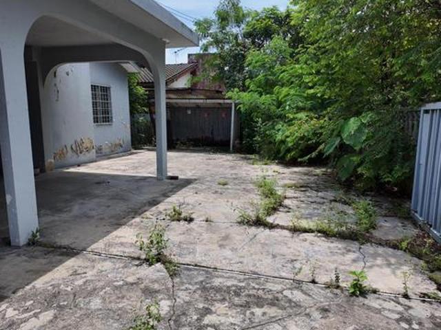 Kitchen Extend Single Storey Bungalow House New Green Park Rawang