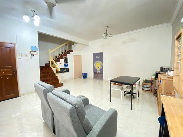 Kitchen extended MURAH Double sty Desa Coalfield Sg Buloh near surau