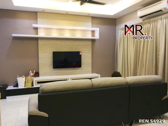 KITCHEN EXTENDED Double Storey Terrace Bandar Laguna Merbok FOR SALE
