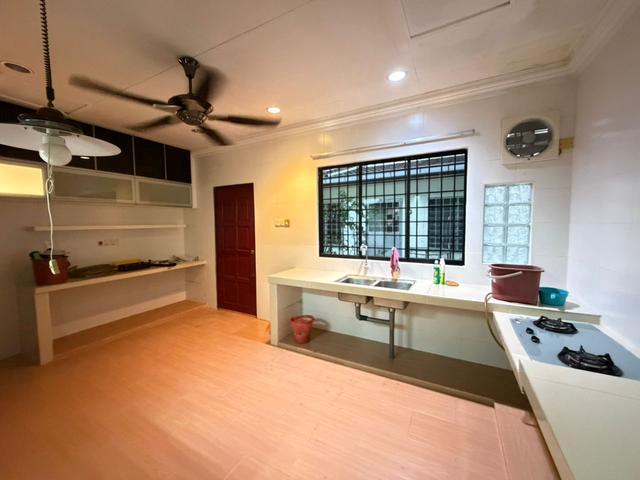 Kitchen Extended Kundang Jaya BBK Double Storey Terraced House