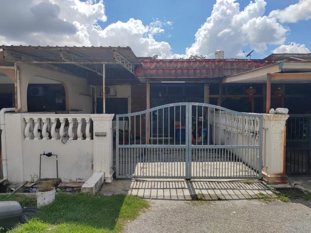 Kitchen Extended 20x70 3R2B Single Storey House Taman Sri Rawang