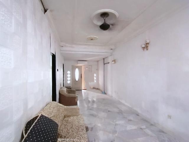 kitchen front extended low cost 1 Storey House Taman Muhibbah