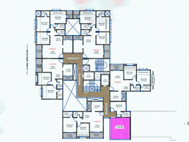 Kiwale 3 BHK Apartment For Sale Pune