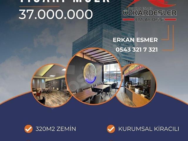 KIZILAY KONUR2 DE 470M2'LİK TİCARİ İMPARATORLUK 220.000NET KİRA