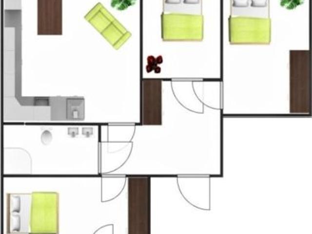 Kołobrzeg, ul. Stanisława Dubois, 92 m² Mieszkanie