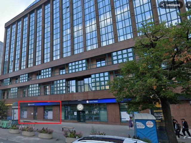 Komercyjne biuro na wynajem, Warszawa, Śródmieście, Sienkiewicza
