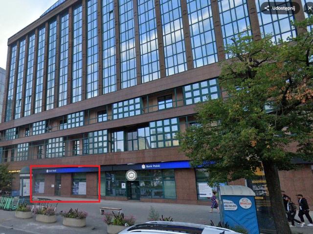 Komercyjne biuro na wynajem, Warszawa, Śródmieście, Sienkiewicza