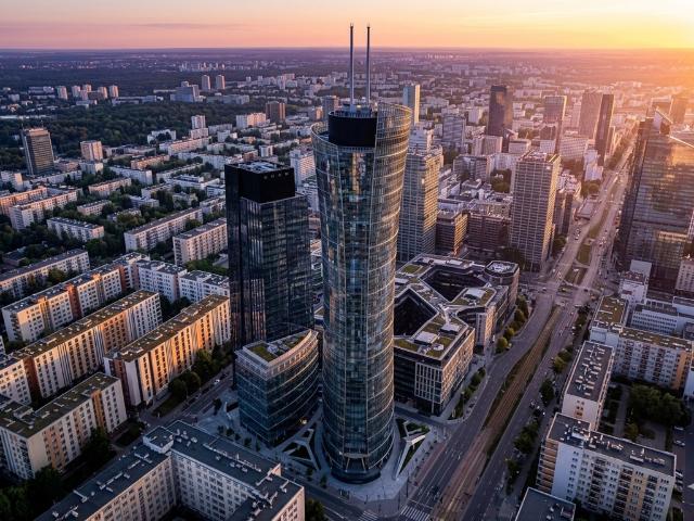 Komercyjne biuro na wynajem, Warszawa, Wola, Prosta