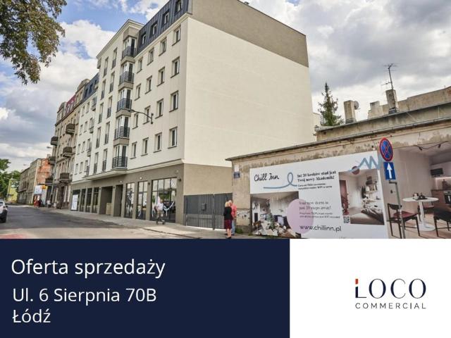 Komercyjne lokal na sprzedaż, Łódź, 6 Sierpnia