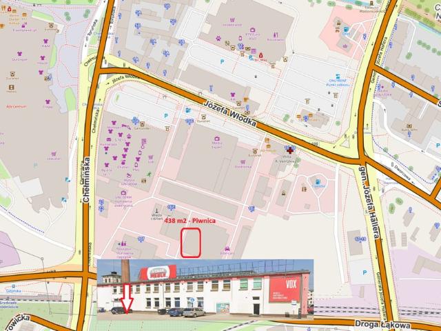 Komercyjne lokal na wynajem, Grudziądz, Śródmieście, Józefa Włodka