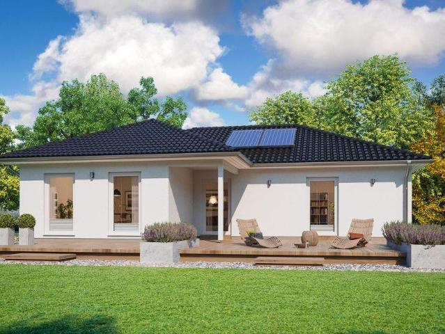 Komfort auf einer Ebene Winkelbungalow mit ScanHaus