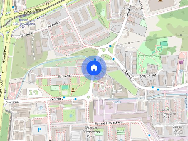 Komfortowy pokoj z duzym balkonem ul.Kielecka ok.Ronda Mogilskiego