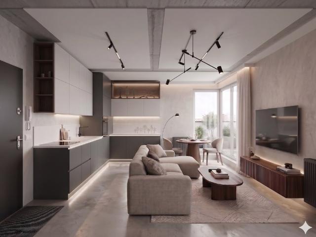 Komfortowy 36 m2 apartament z tarasem, widok na rzekę