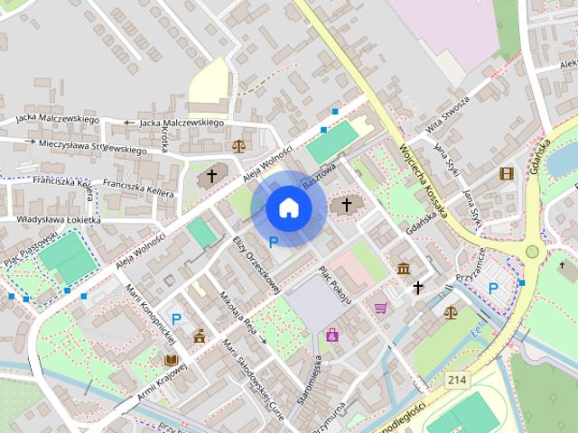 Komfortowa kawalerka w centrum miasta