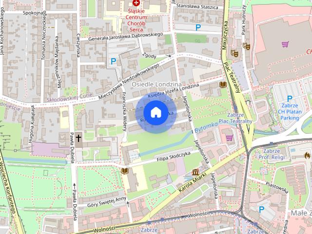 Komfortowa kawalerka w centrum Zabrza, 32m2, blisko ŚUM wynajmę