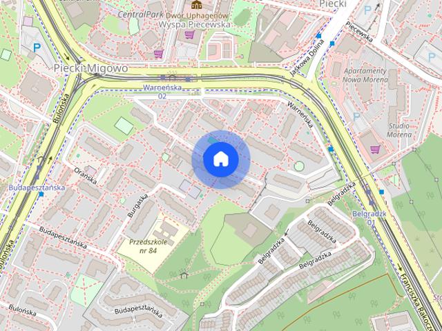 Komfortowe mieszkanie 3 pokojowe, Gdańsk Morena