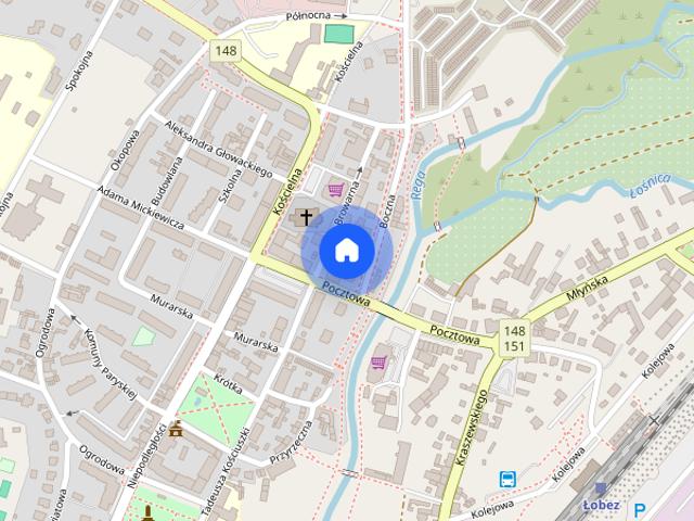 Komfortowe mieszkanie na parterze w Łobzie 84 m2 / Kwatera procownicza do 6 osób