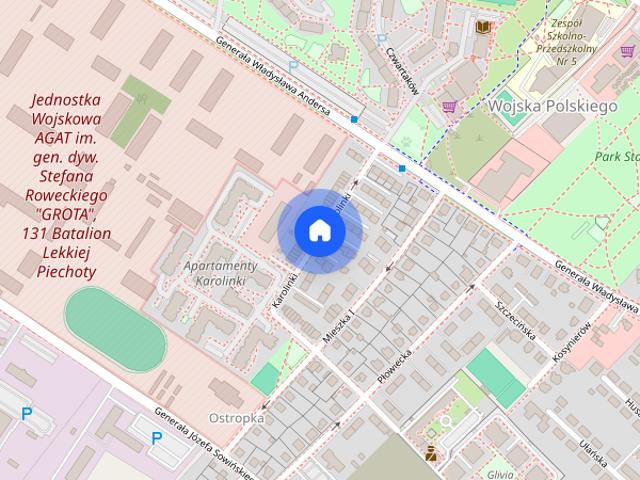 Komfortowe, z ogródkiem i miejscem w garażu podziemnym