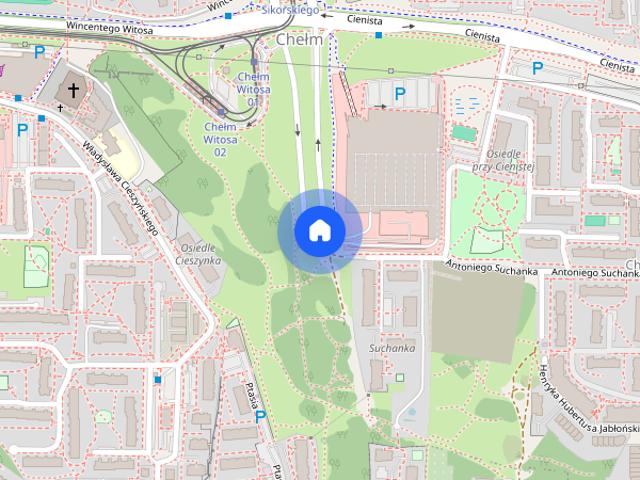 Komfortowe 2 pok balkon Ptasia