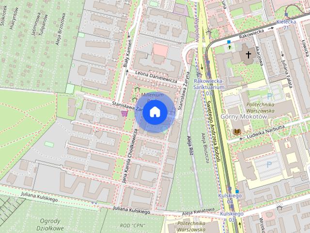 Komfortowe 2 pokoje z tarasem w Eko Parku | 10 min do metra Pole Mokotowskie