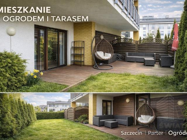 Do sprzedania komfortowe 3 pokojowe mieszkanie z ogrodem i garażem