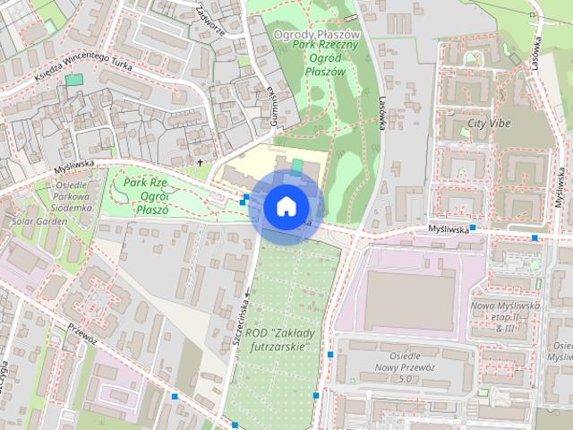 Komfortowe 4 pok. mieszkanie, 65m2, garaż ul. Myśliwska
