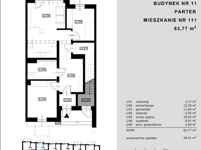 Komfortowe 4 pokojowe mieszkanie z balkonem, prywatne wejście