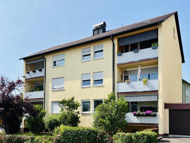 Kompakte Eigentumswohnung mit Gartenanteil.