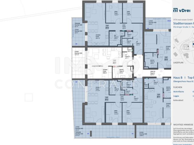 Kompakte Kleinwohnung mit schöner Loggia in den STADTTERRASSEN PEUERBACH provisionsfrei! * JETZT FRÜHKÄUFER RABATT!