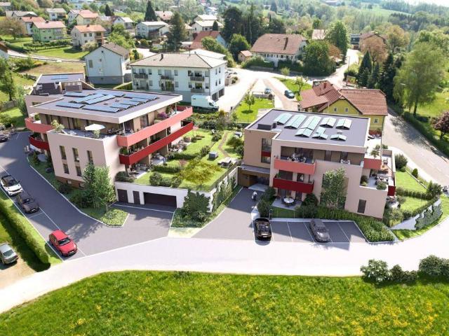 Kompakte Kleinwohnung mit Traumblick in den STADTTERRASSEN PEUERBACH provisionsfrei * JETZT FRÜHKÄUFER RABATT!