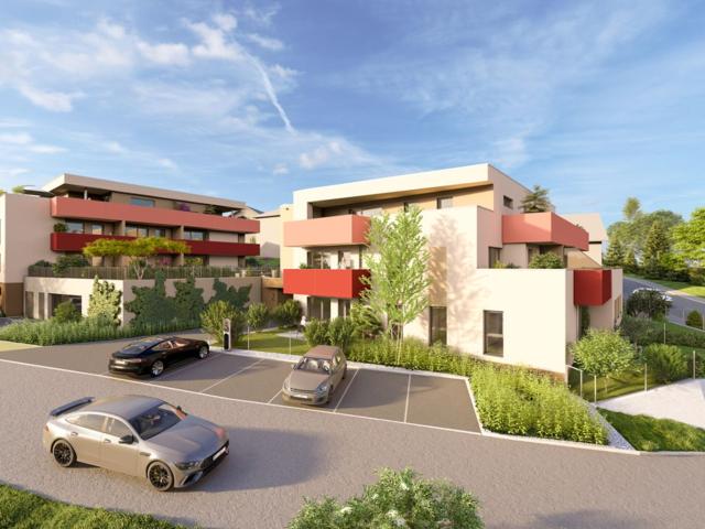 Kompakte Kleinwohnung mit Traumblick in den STADTTERRASSEN PEUERBACH provisionsfrei * JETZT FRÜHKÄUFER RABATT!