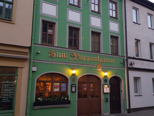 Komplettverkauf, Traditionsgaststätte, Pension, Zum Pappenheimer