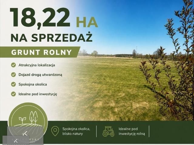 Sprzedam kompleks 18,22 ha łąk i gruntów rolnych w Namysłowie