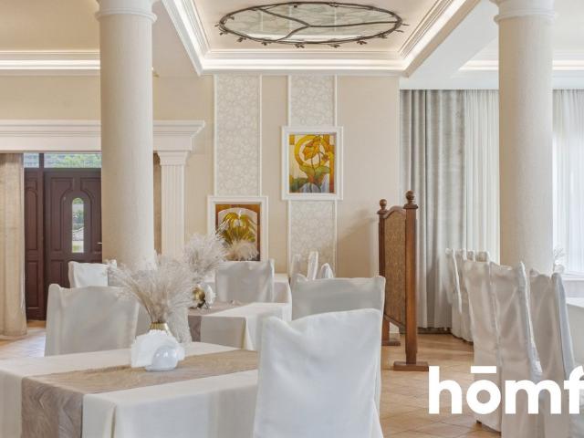 Kompleks restauracyjno eventowy z potencjałem hotelowym