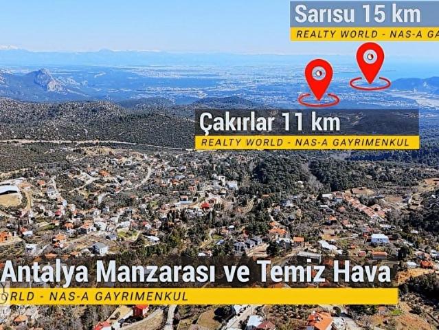 KONYAALTI GEYİKBAYIRI MAHALLESİNDE DENİZ MANZARALI PARSEL