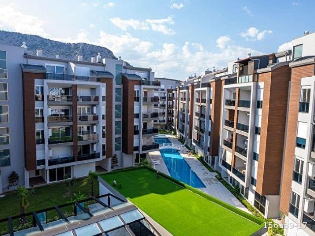 KONYAALTI HURMA KAPALI HAVUZLU SATILIK 1+1 DAİRE
