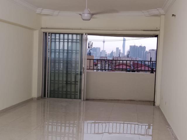 Kondominium Sentul Utama for rent 876sqft medium floor Facing KLCC