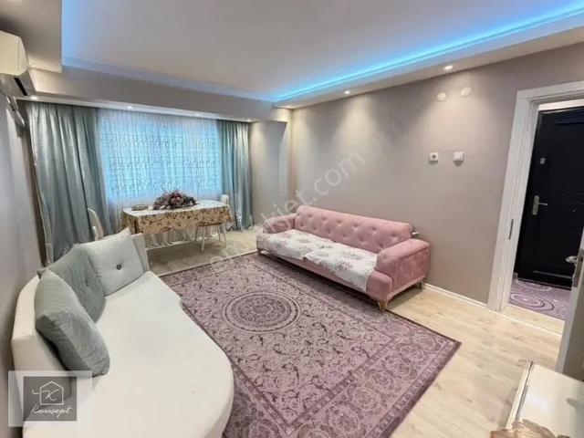 Konsept'den Merkezde Eşyalı Kapalı Mutfak 1+1 Kiralık Daire