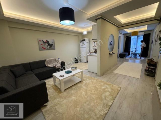 Konsept'den D.gazlı teraslı eşyalı 2+1 Satılık Daire