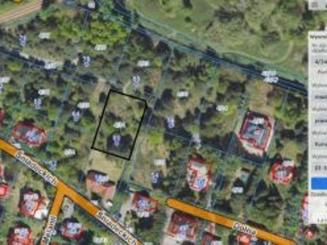 Konstancin Jeziorna, ul. Śniadeckich, 998 m² Działka
