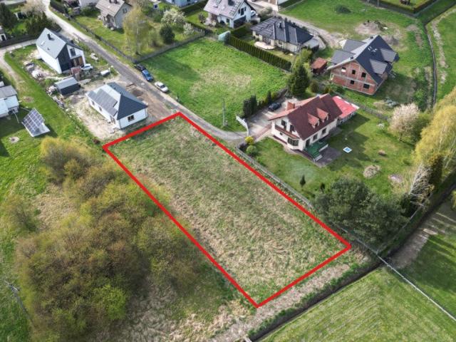 Działka pod dom jednorodzinny, 1334 m², Kobiór