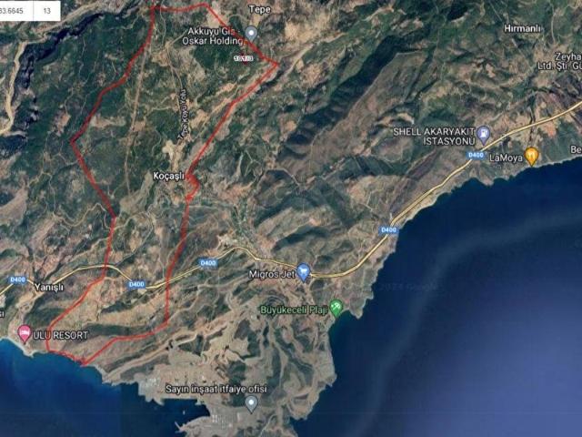 KOCAŞLI'DA TEPE KÖYÜ'NE YAKIN UYGUN FİYATLI SATILIK ARAZİ