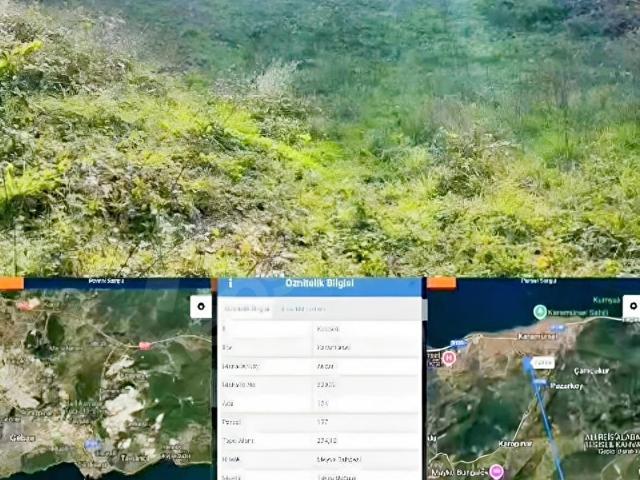 KOCAELİ KARAMÜRSEL AKÇAT KÖY İÇİNDE MUHTEŞEM TARLA